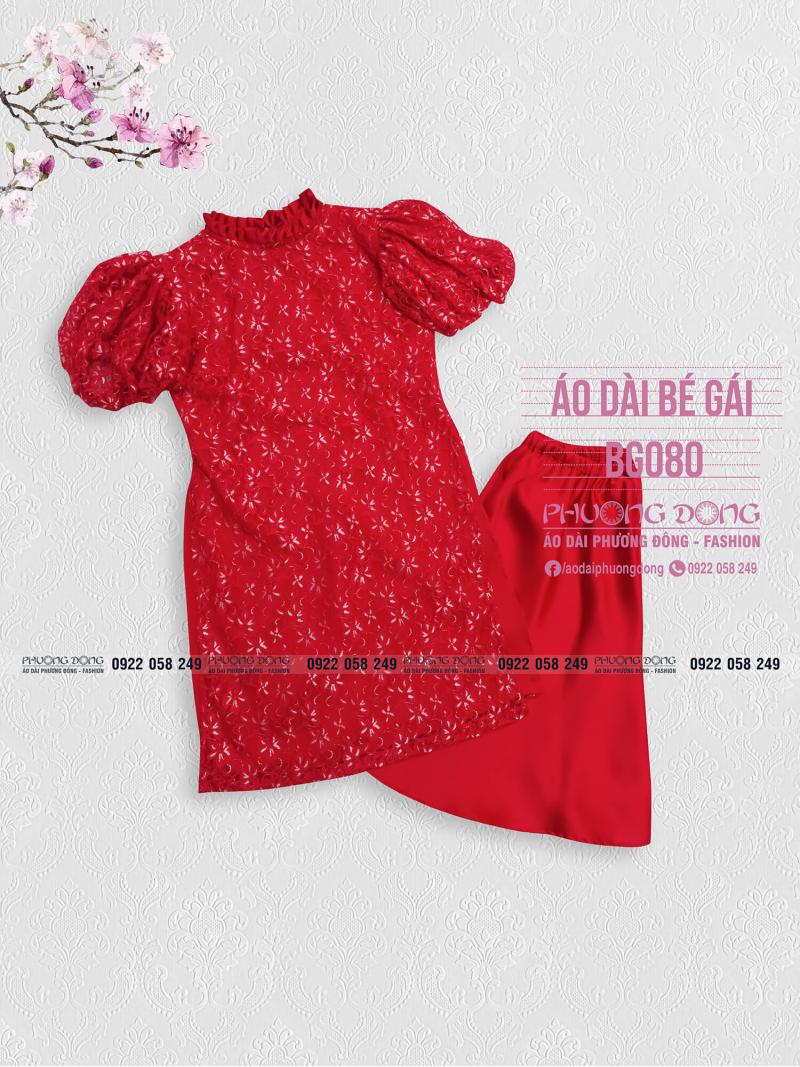 Áo Dài Cách Tân Bé Gái BG080